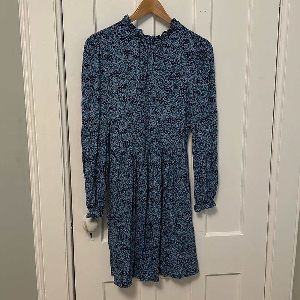 Boden blue jersey dress